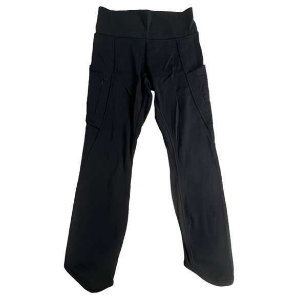 Athleta Womens Black All In High Rise Cropped Leggings Size‎ Small - Picture 3 of 10